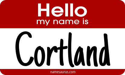 Hello my name is Cortland png download