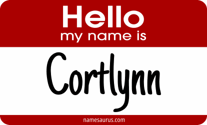 Hello my name is Cortlynn png download