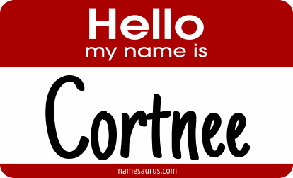 Hello my name is Cortnee png download