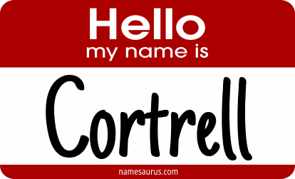 Hello my name is Cortrell png download