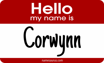 Hello my name is Corwynn png download