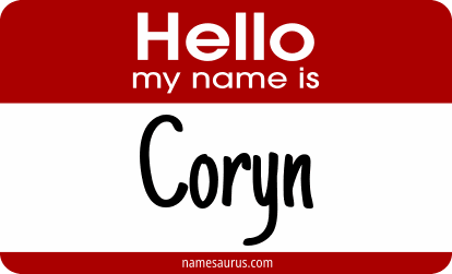 Hello my name is Coryn png download