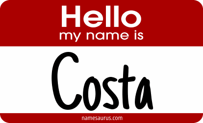 Hello my name is Costa png download