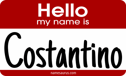 Hello my name is Costantino png download