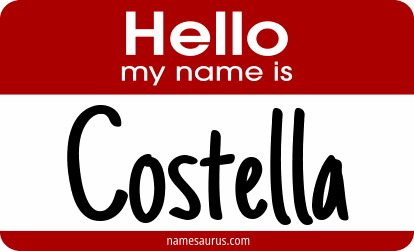 Hello my name is Costella png download