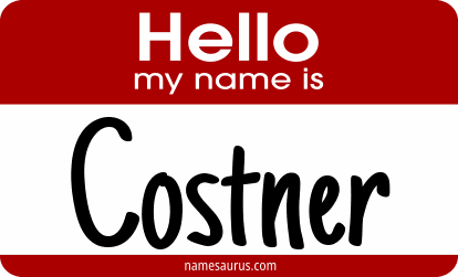 Hello my name is Costner png download