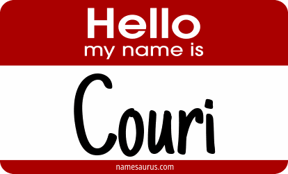 Hello my name is Couri png download