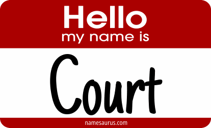 Hello my name is Court png download