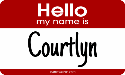 Hello my name is Courtlyn png download