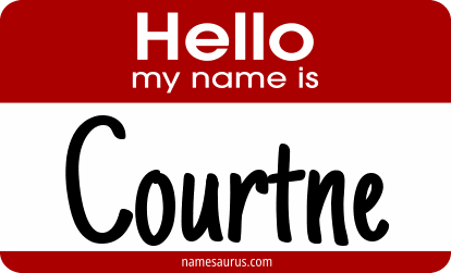 Hello my name is Courtne png download