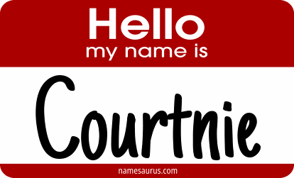 Hello my name is Courtnie png download