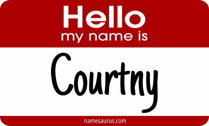 Hello my name is Courtny png download