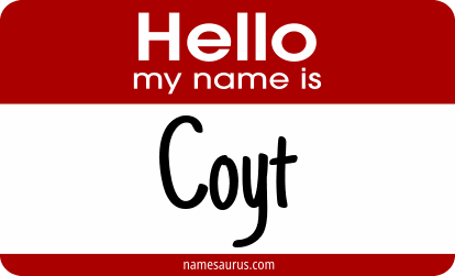 Hello my name is Coyt png download