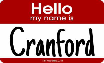 Hello my name is Cranford png download