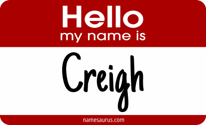 Hello my name is Creigh png download