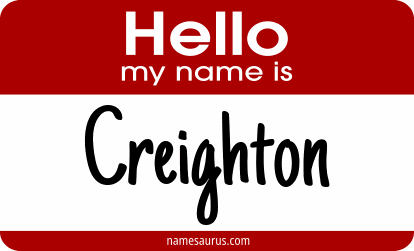 Hello my name is Creighton png download