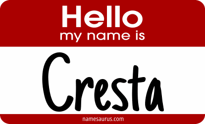 Hello my name is Cresta png download