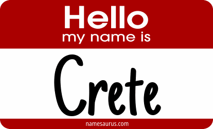 Hello my name is Crete png download
