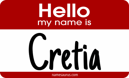 Hello my name is Cretia png download