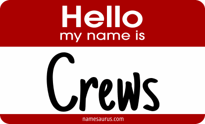 Hello my name is Crews png download