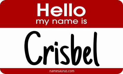 Hello my name is Crisbel png download