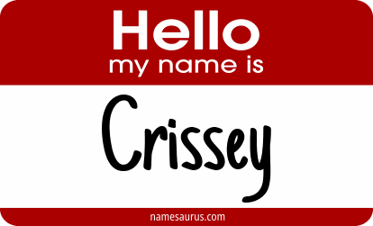 Hello my name is Crissey png download