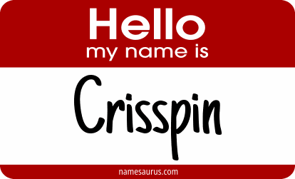 Hello my name is Crisspin png download