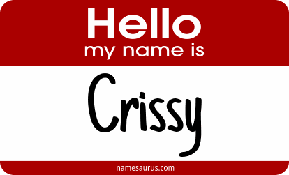 Hello my name is Crissy png download