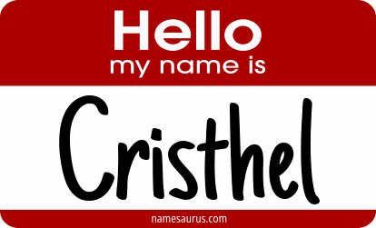 Hello my name is Cristhel png download