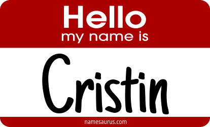 Hello my name is Cristin png download