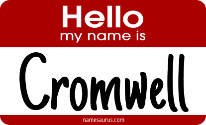 Hello my name is Cromwell png download