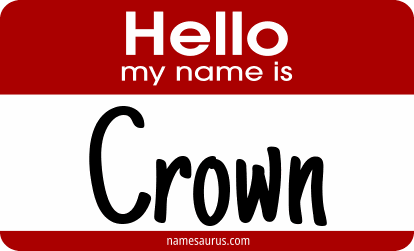 Hello my name is Crown png download