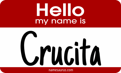 Hello my name is Crucita png download