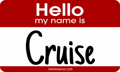 Hello my name is Cruise png download