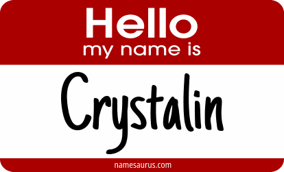 Hello my name is Crystalin png download