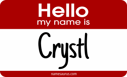 Hello my name is Crystl png download