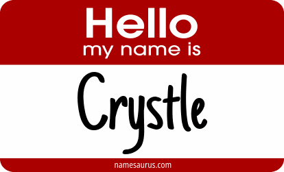 Hello my name is Crystle png download