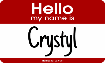 Hello my name is Crystyl png download