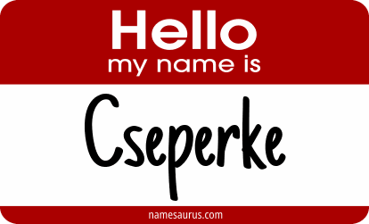 Hello my name is Cseperke png download