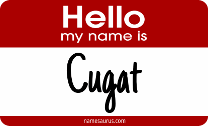 Hello my name is Cugat png download