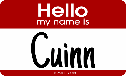 Hello my name is Cuinn png download