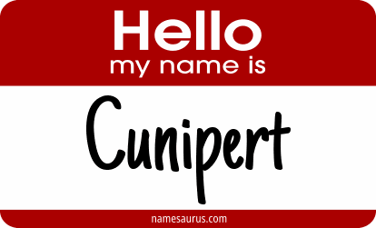 Hello my name is Cunipert png download