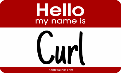 Hello my name is Curl png download