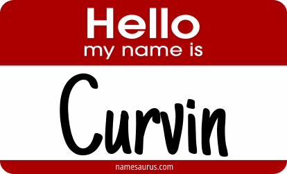 Hello my name is Curvin png download