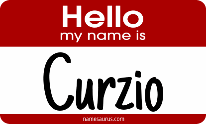 Hello my name is Curzio png download