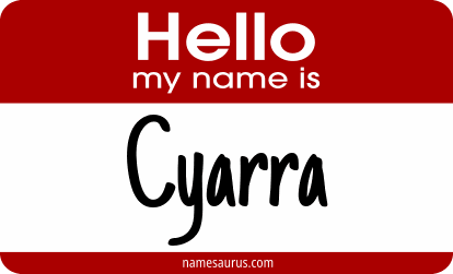 Hello my name is Cyarra png download