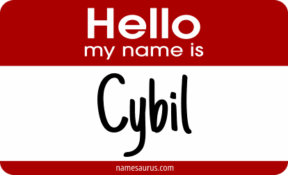 Hello my name is Cybil png download