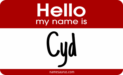 Hello my name is Cyd png download