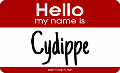 Hello my name is Cydippe png download