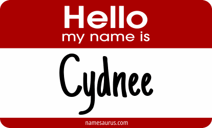 Hello my name is Cydnee png download